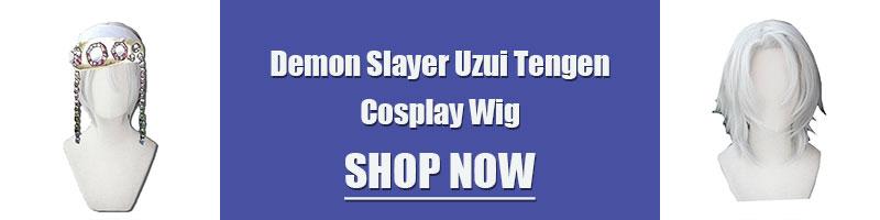 Demon Slayer Entertainment District Arc Uzui Tengen Male Uniform Cosplay Costume