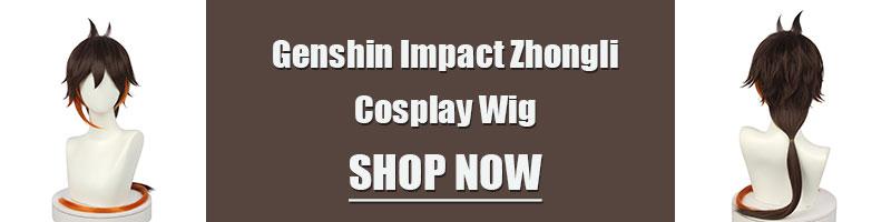 Game Genshin Impact Zhongli Cosplay Costume