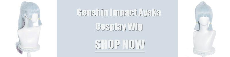 Game Genshin Impact Ayaka Cosplay Costume