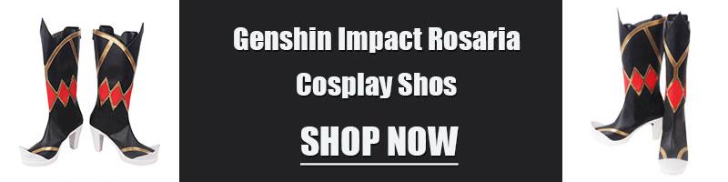 Game Genshin Impact Rosaria Cheongsam Cosplay Costume