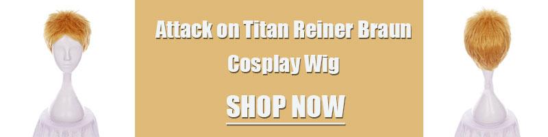 Attack on Titan Reiner Braun Cosplay Costume