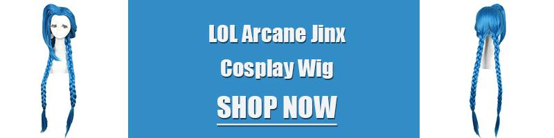 Anime LOL Arcane Jinx The Loose Cannon Cosplay Costume