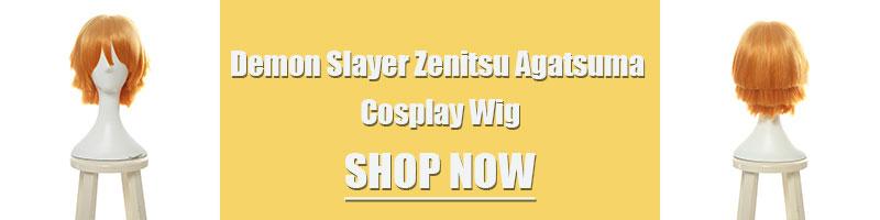 Demon Slayer Entertainment District Arc Zenitsu Agatsuma kimono Cosplay Costume