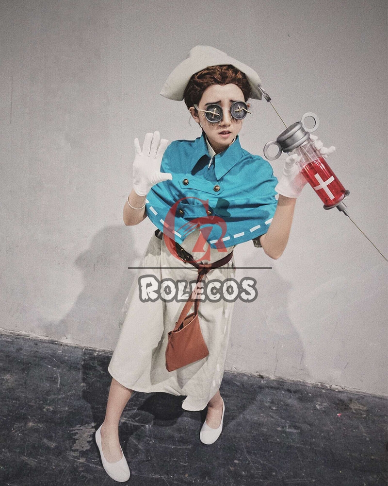 Game Fifth Personality Doctor  Emily Nguyen Cosplay Costumes Full Sets