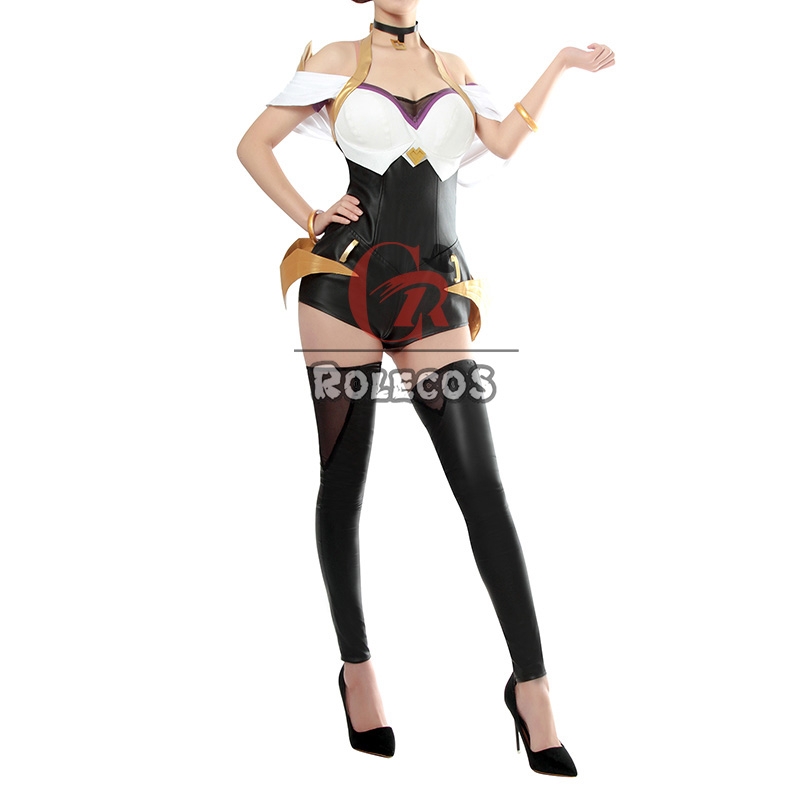 LOL KDA Skin Nine-Tailed Fox Ahri Outfit Fullsets Cosplay Costume