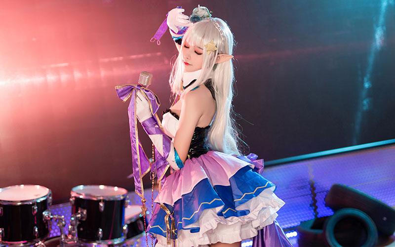 Re:Life in a Different World From Zero Emilia Emiria Anime Cosplay Costumes