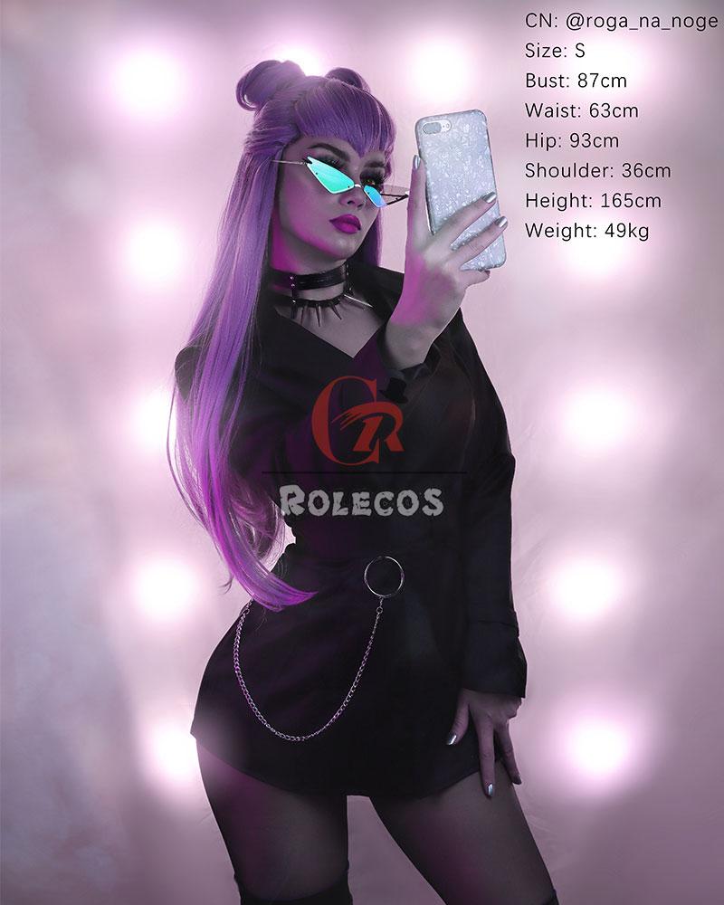 LOL KDA BADDEST Evelynn Cosplay Costume