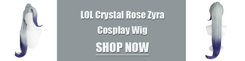 LOL Crystal Rose Zyra Cosplay Costume