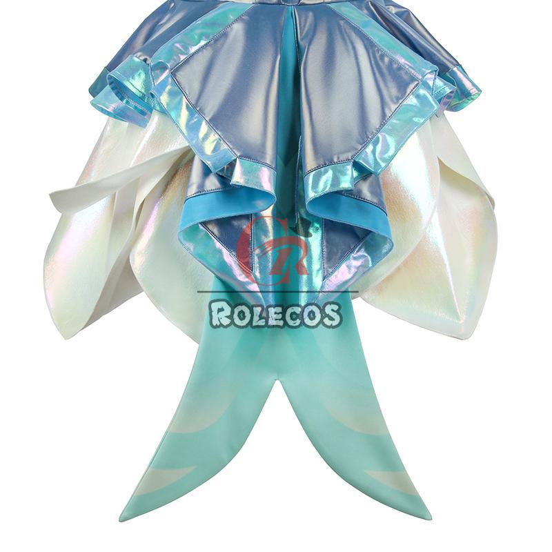 LOL Crystal Rose Zyra Cosplay Costume