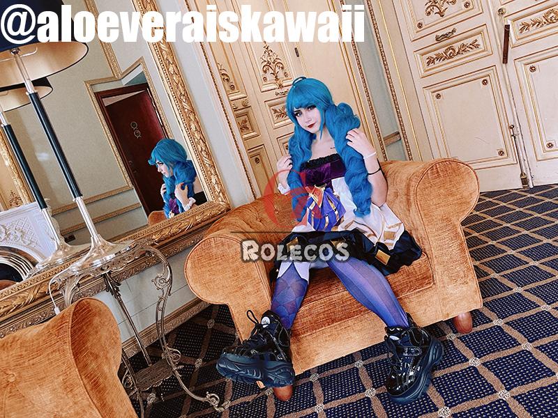 LOL Gwen Doll Lolita Cosplay Costume