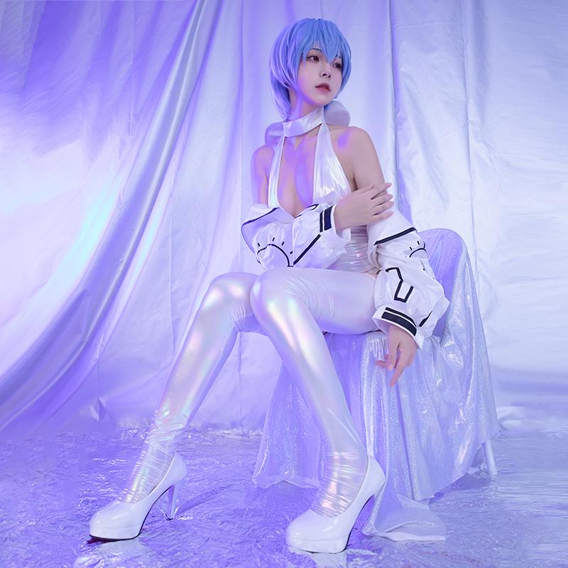 ASS Studio EVA Ayanami Rei White Cosplay Costume