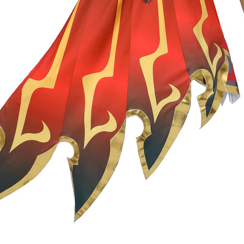 LOL Anniversary Skin Brave Phoenix Xayah Cosplay Costume