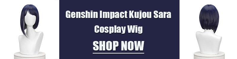 Genshin Impact Kujou Sara Cosplay Costume