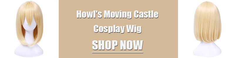 Movie Howl's Moving Castle Howl Cosplay Costume