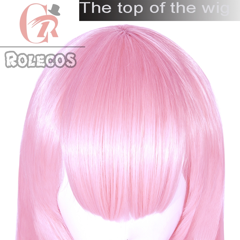 100 cm Long DARLING IN THE FRANXX ZERO TWO Anime Pink Straight Cosplay Wigs